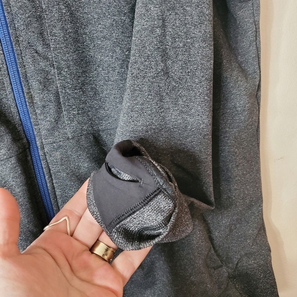 Mens Lululemon Pre-Post Jacket Size Extra Large Luon Heathered Grey - Picture 9 of 16